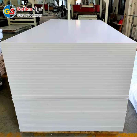 Blanc PVC Foam Board Factory High densité pour l'armoire de cuisine