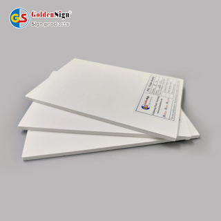 feuille libre de panneau de mousse de PVC de 3mm 5mm pour la publicité de panneaux 