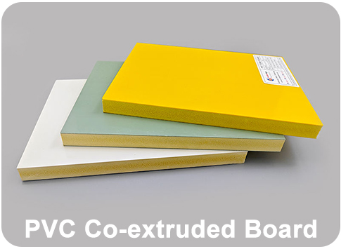 Panneau co-extrudé en PVC de Goldensign