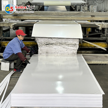 Feuille de mousse sans PVC Panneau de mousse PVC Prix d'usine Goldensign