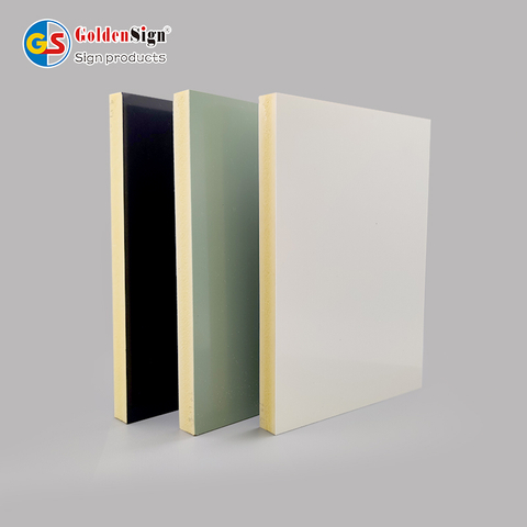 Panneau de mousse coextrudée en PVC pour armoires, construction et portes de cuisine – Matériau de construction durable