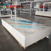 GOLDENSIGN 8 mm Panneau de plafond en plastique Panneau UV revêtement en marbre PVC