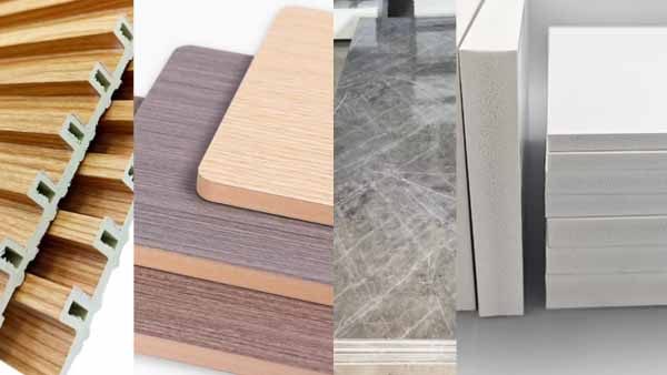 PVC Matériau pour salle de bain de GoldenSign