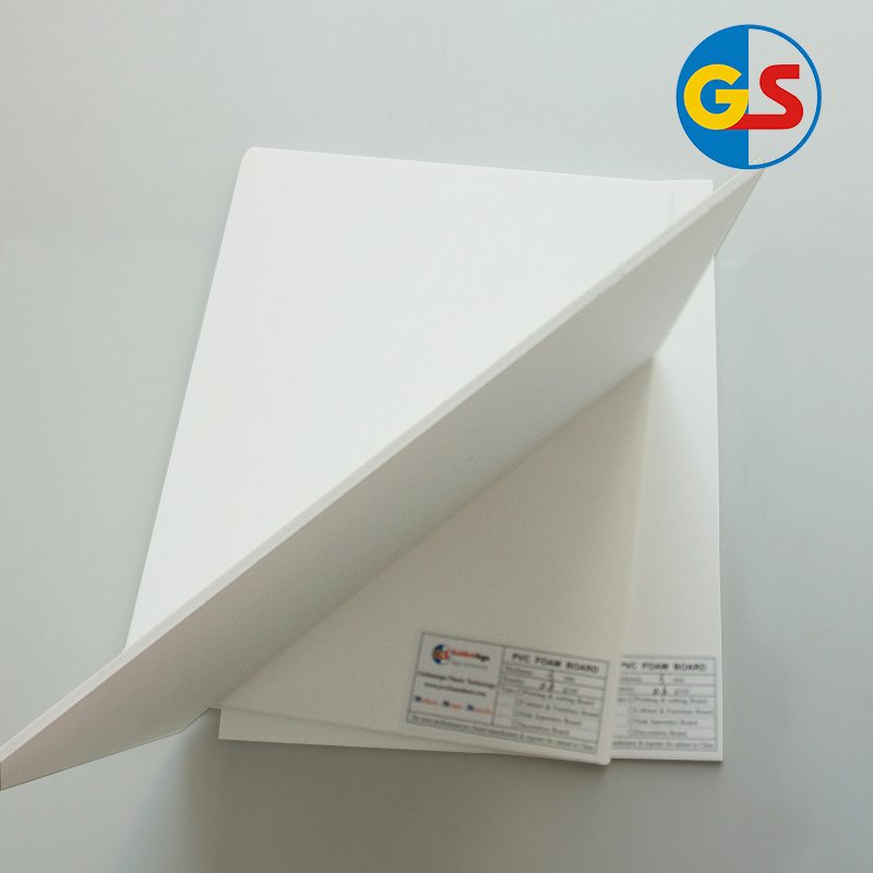 Panneau de feuille de PVC de mousse de feuille de Forex de PVC de couleur blanche de 1-40mm