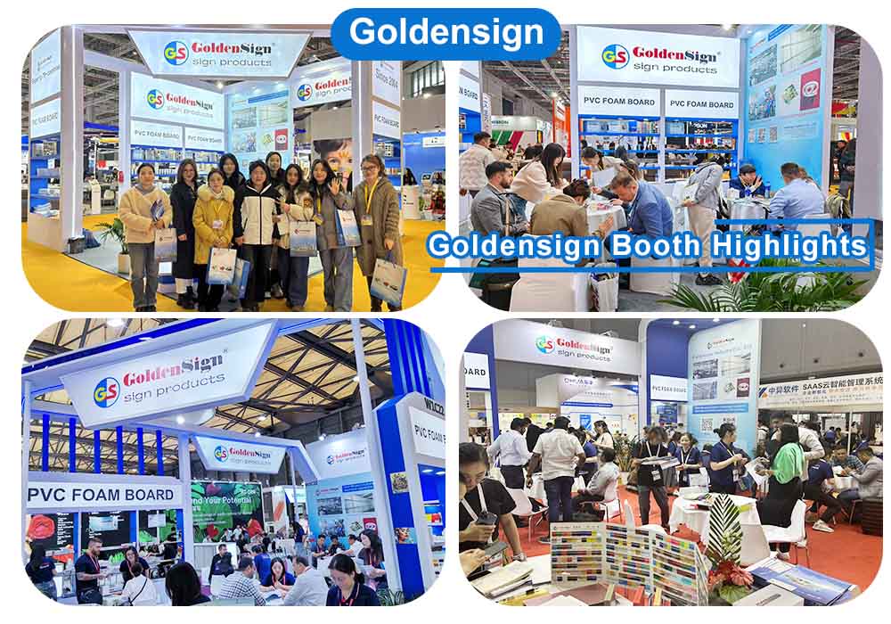 Exposition Goldensign PVC Foam Board
