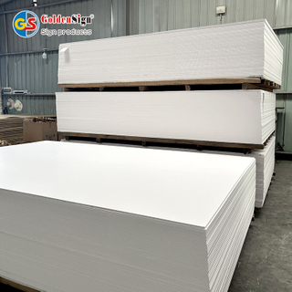 Fabricant Goldensign dur brillant 1,22*2,44 couleur PVC Celuka Conseil Feuille de mousse PVC