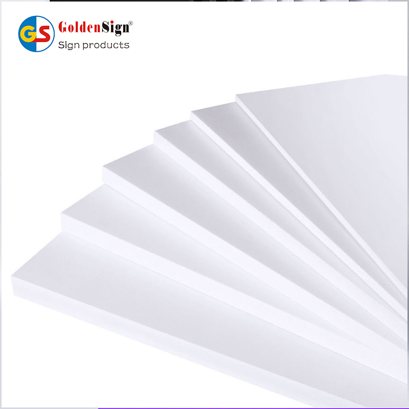 Feuille de panneau de mousse PVC 1 mm résistante aux UV pour feuilles de plastique publicitaires