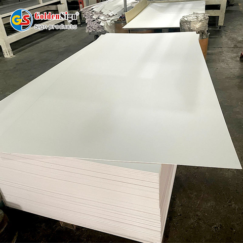 Ventes chaudes feuille de mousse sans PVC impression de panneau/impression UV feuille de PVC Sintra/panneau en plastique d'impression
