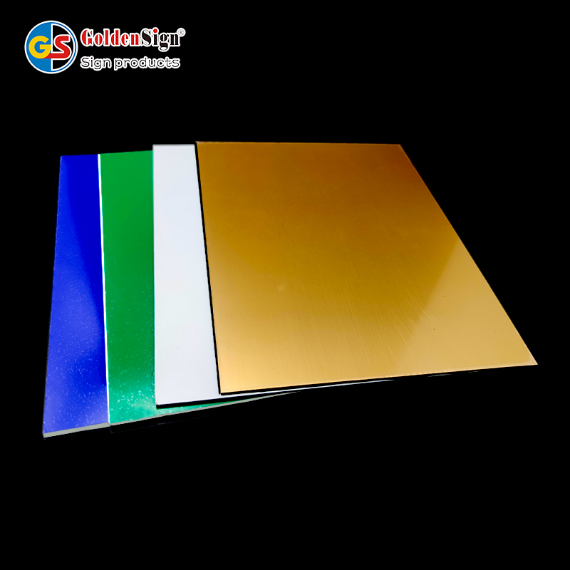 Feuille double couleur ABS Goldensign pour gravure