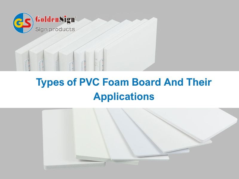 Types de panneaux de mousse PVC et de leurs applications 