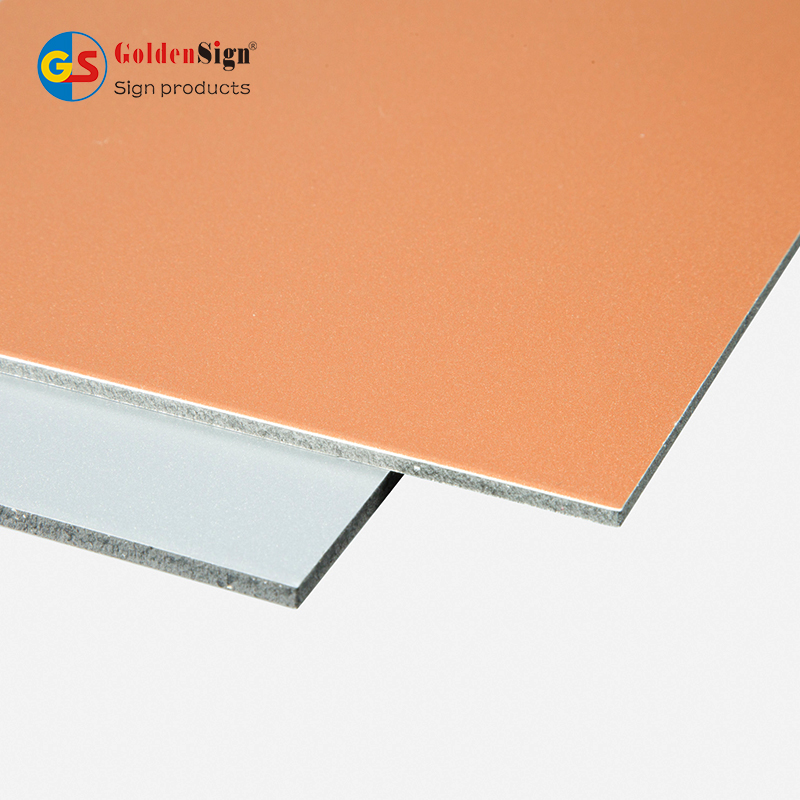Panneau composite aluminium Goldensign/ACP/ACM/matériau composite aluminium