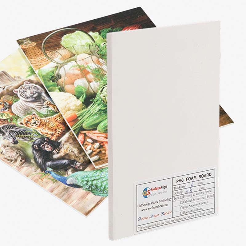 PVC Celuka Board pour l'ext&eacute;rieur