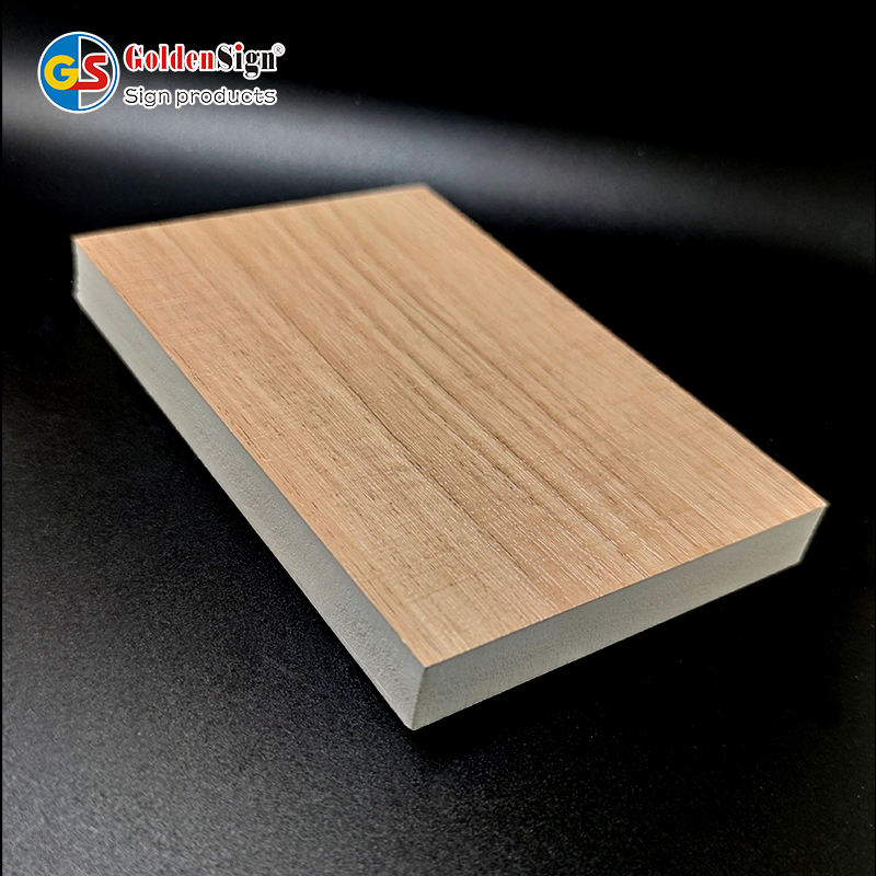 Board de mousse en PVC laminés-4