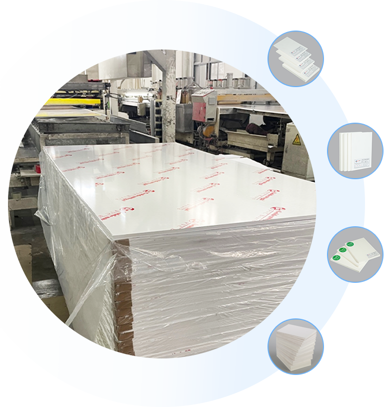 Usine de panneaux de mousse PVC Goldensign avec lignes de production avancées