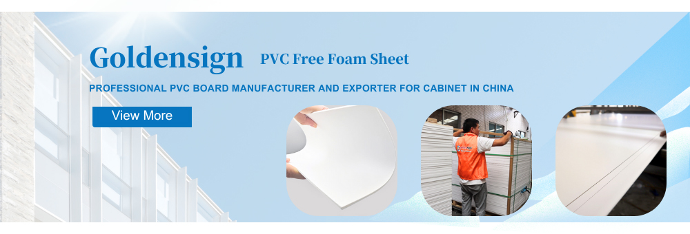 planche de mousse gratuite en PVC Goldensign